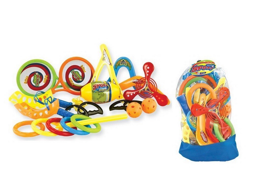 Sfera Zabawek Set accesorii pentru 5 activitati sportive 5 in 1 Multicolor