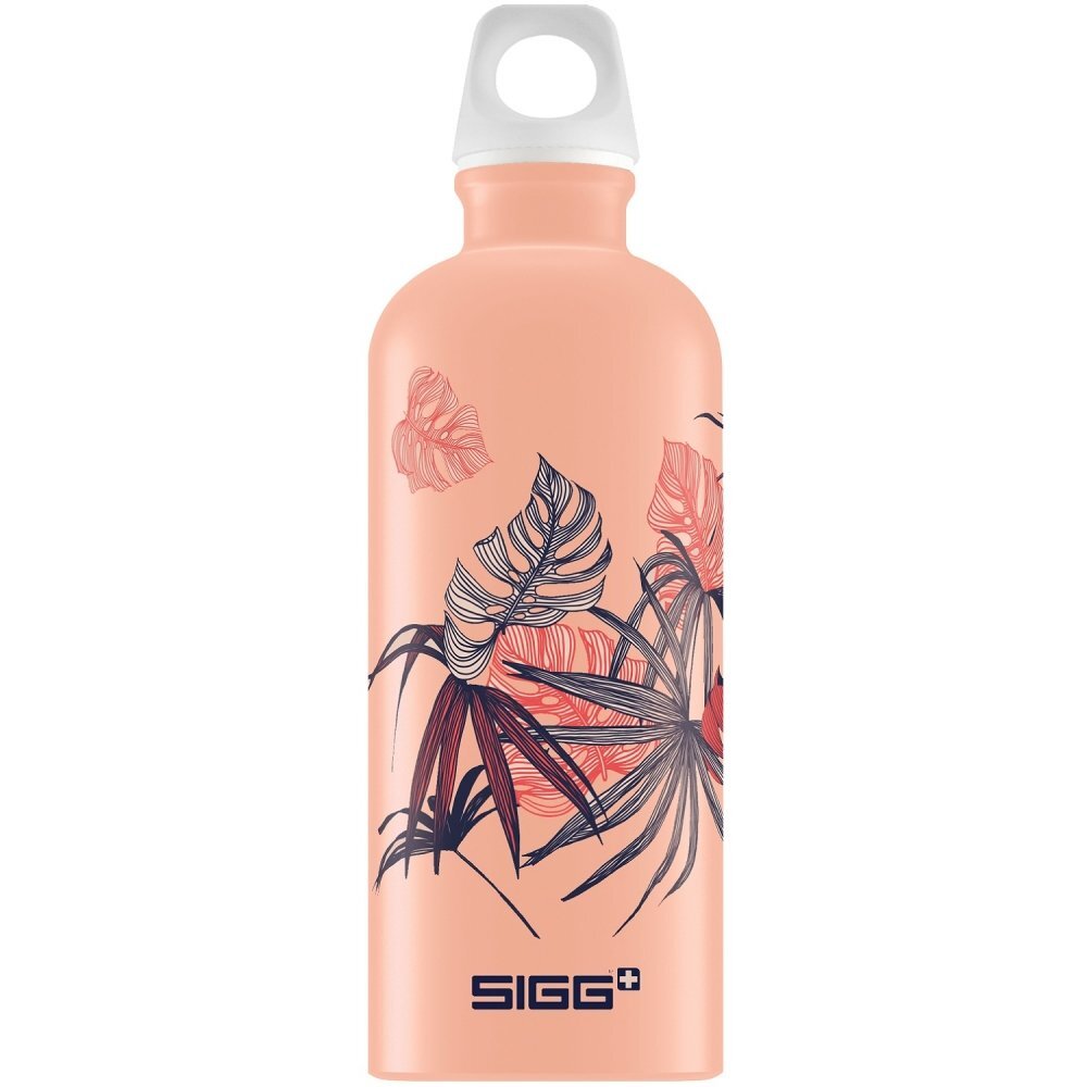 SIGG Bidon din aluminiu Florid Shy Pink Touch 0.6L