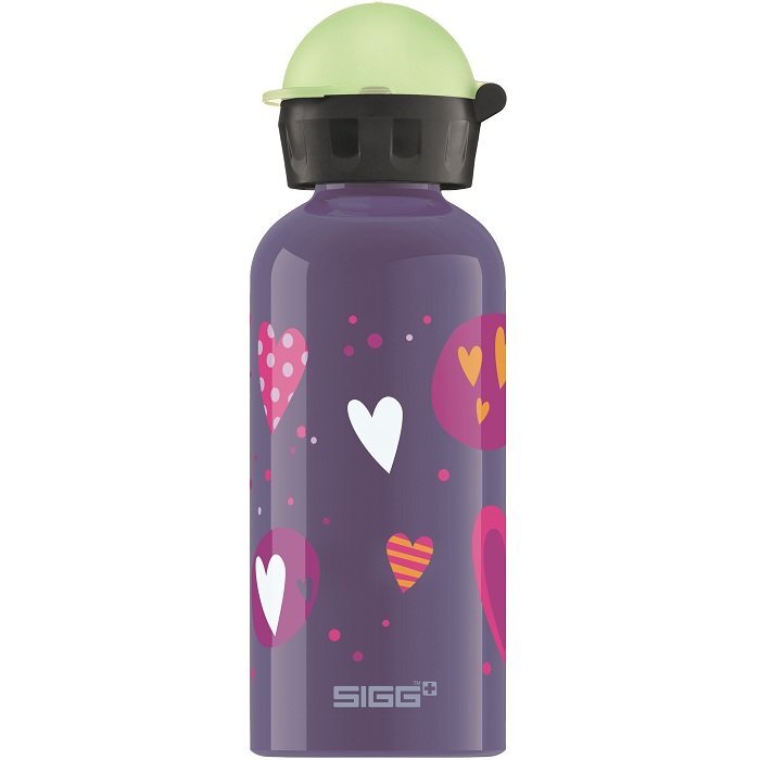 SIGG Bidon din aluminiu glow in the dark heartballons 0.4l