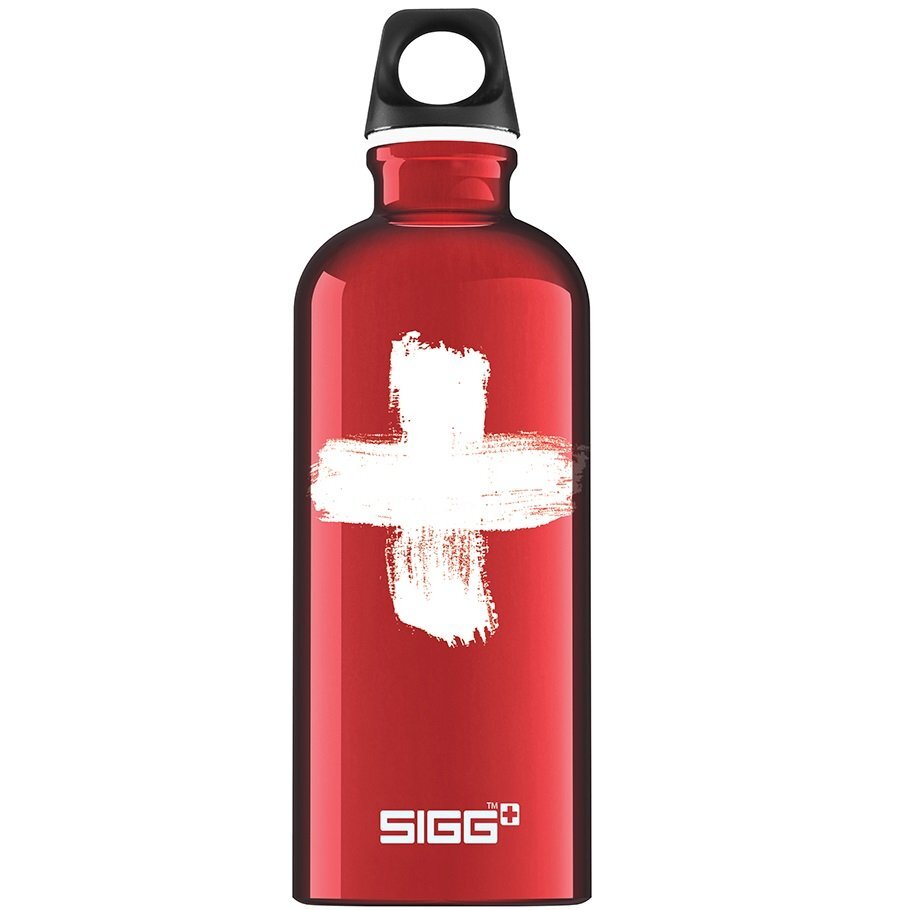 SIGG Bidon din aluminiu Swiss Red 0.6L