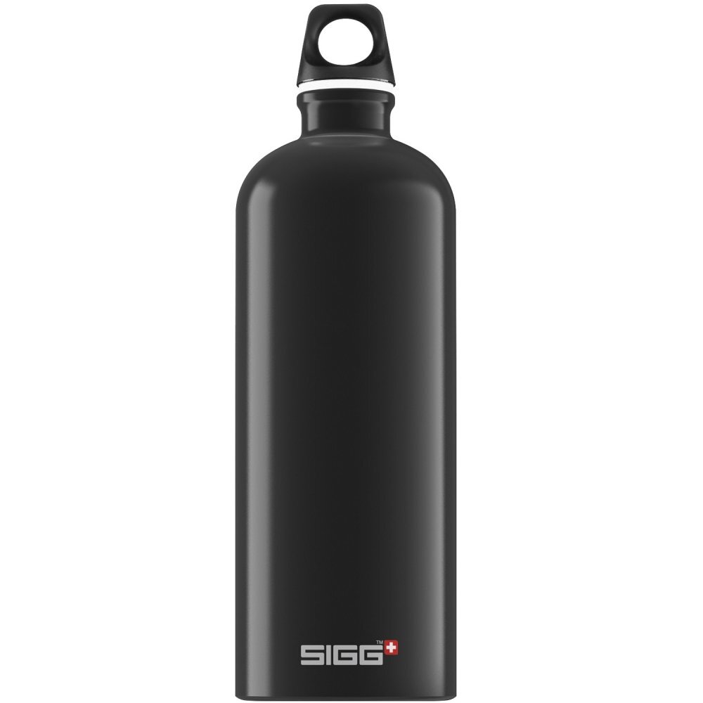 SIGG Bidon din aluminiu Traveller Black 1L