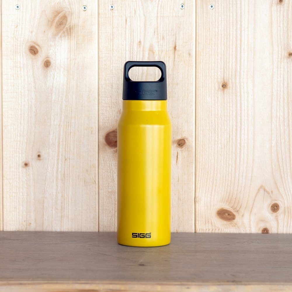 SIGG Bidon din otel inoxidabil Explorer Mustard 1L