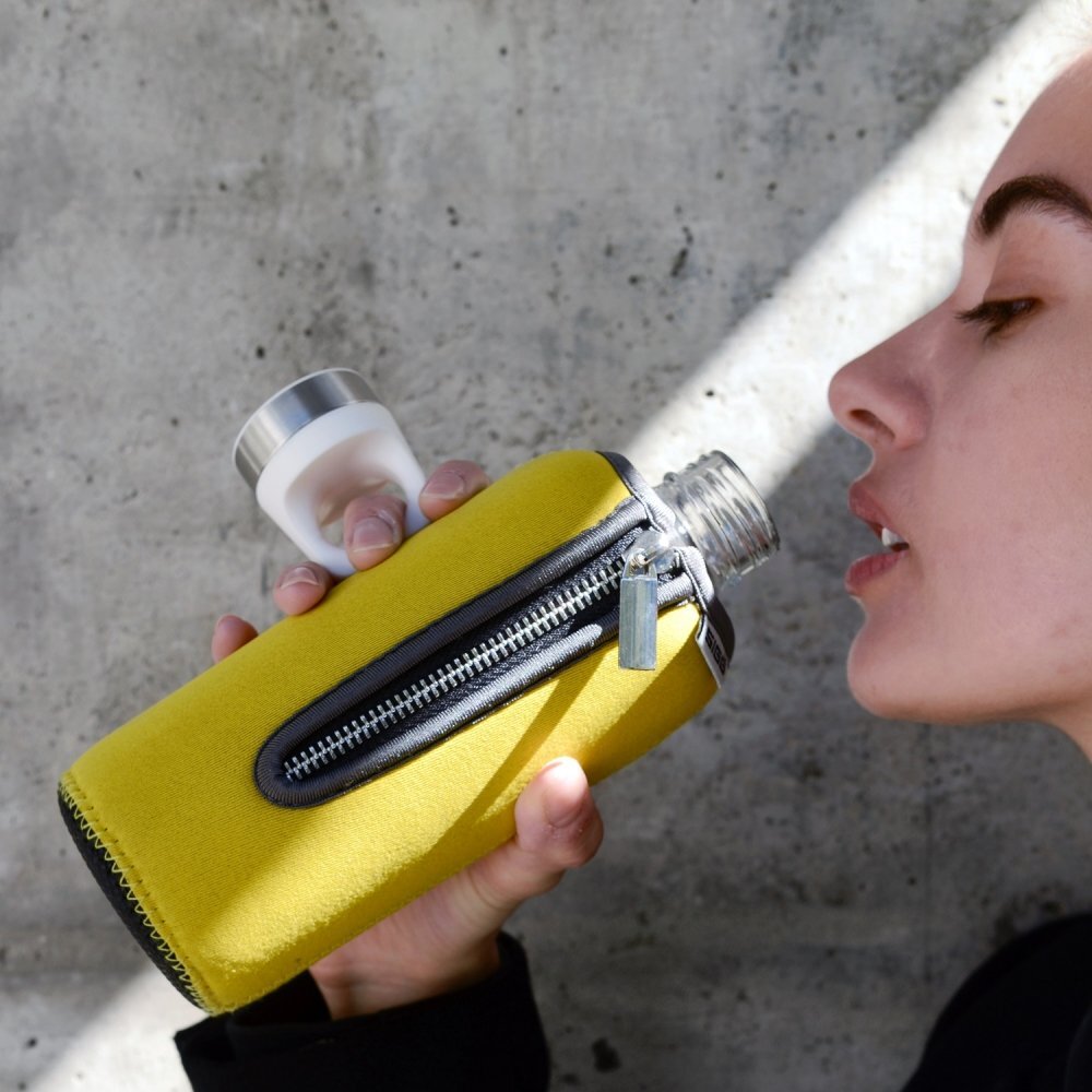 SIGG Bidon din sticla Stella Yellow 0.5L