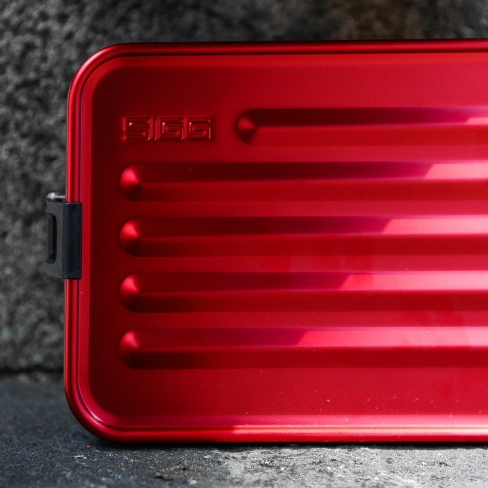 SIGG Cutie din aluminiu pentru alimente Plus Red L