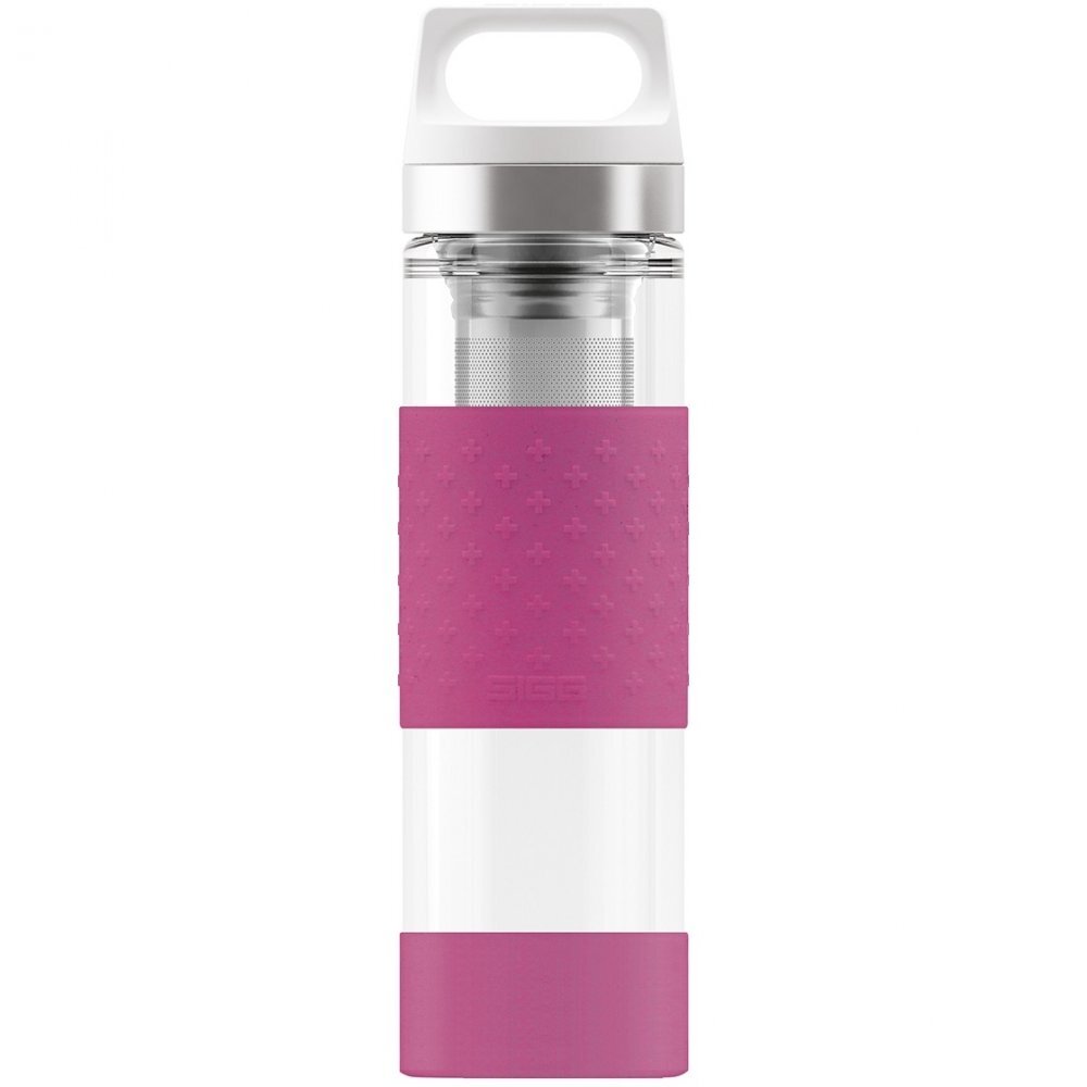 SIGG Termos din sticla Hot Cold Glass Berry 0.4L