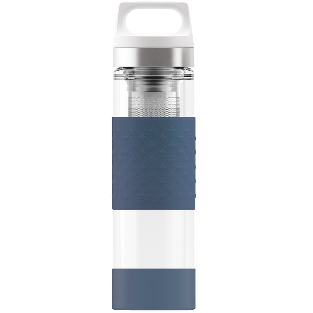 SIGG Termos din sticla Hot Cold Glass Midnight 0.4L