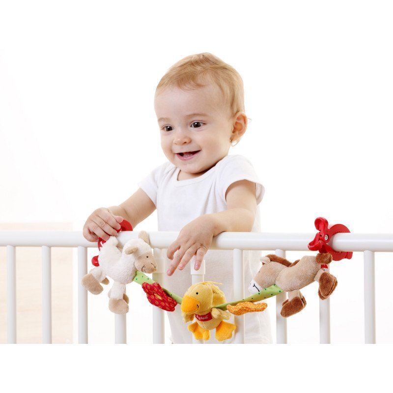 sigikid Jucarie din plus pentru carucior Ferma