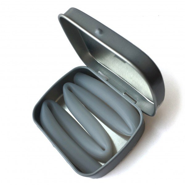 Silikids Pai refolosibil din silicon+cutie metalica de transport X-long Fog