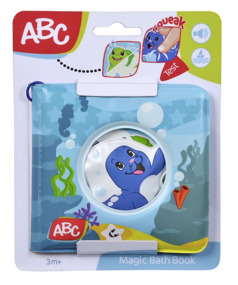 Simba Jucarie de baie sub forma de carticica Lumea subacvatica ABC
