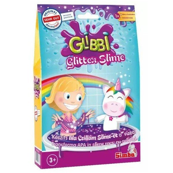 Simba Pudra de baie Glibbi Glitter Slime 150 g