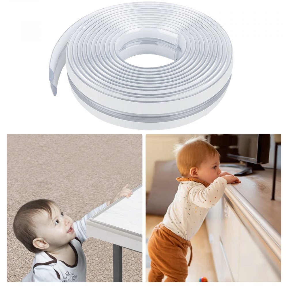 Sipo Banda protectie Baby Safety pentru muchii si margini cu adeziv transparent 3 metri