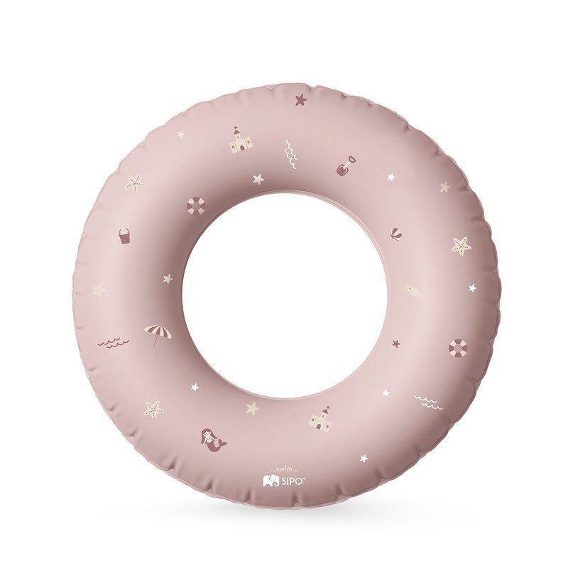 Sipo Colac gonflabil de inot Pink 50 cm pentru copii 3-6 ani 15-30 kg