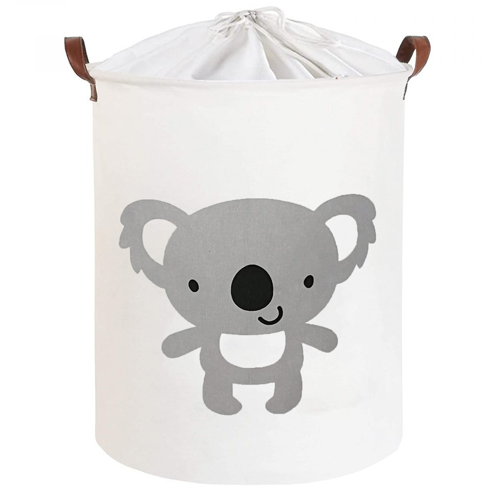 Sipo Cos pliabil pentru jucarii si rufe 35x42 cm bumbac 43l Koala