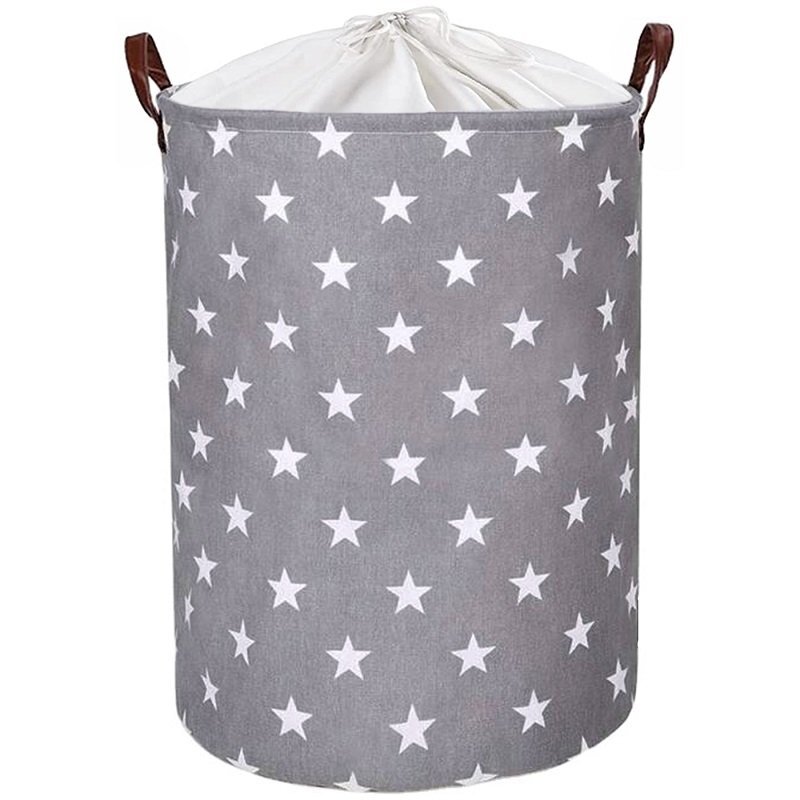 Sipo Cos pliabil pentru jucarii si rufe 35x42 cm bumbac 43l Stars