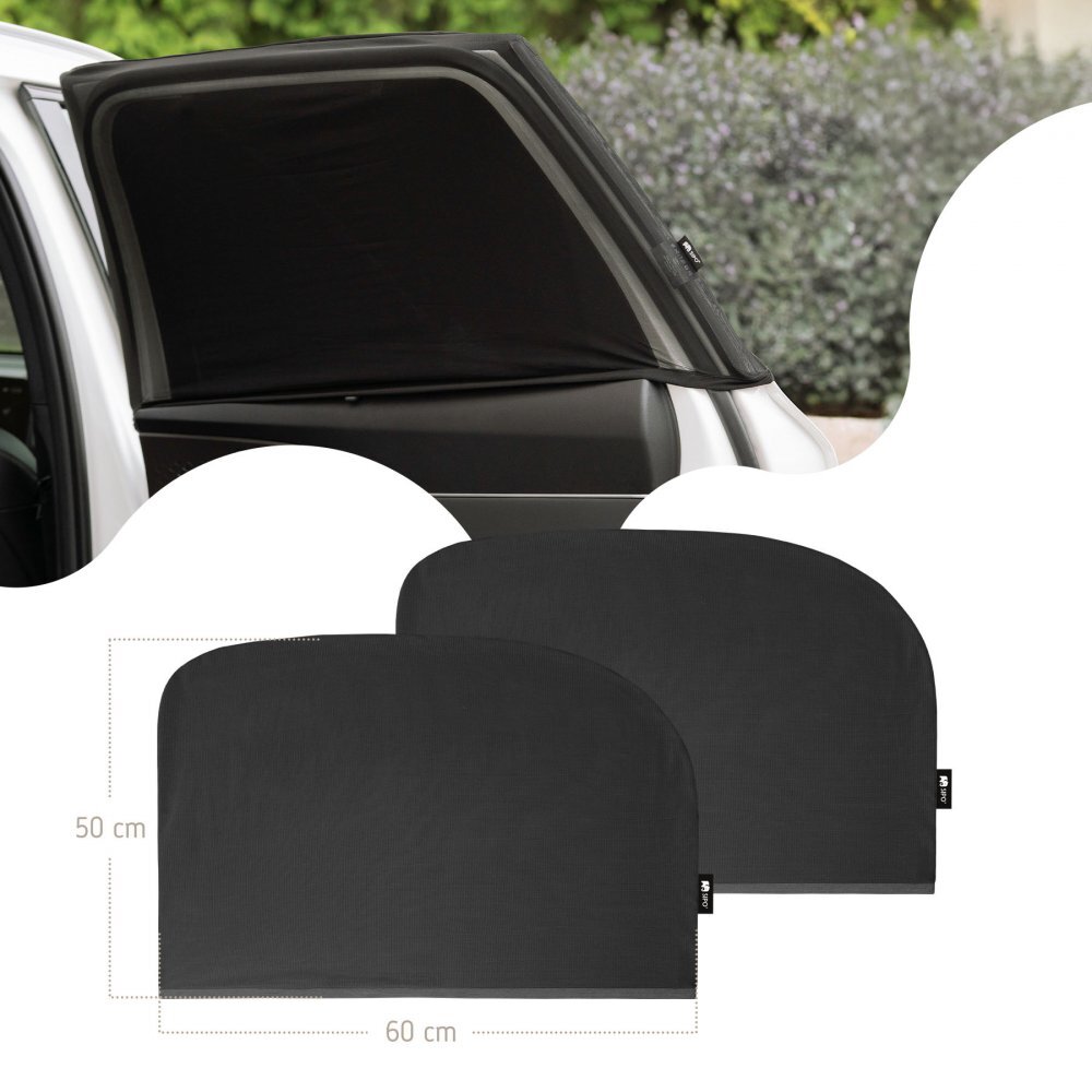 Sipo Parasolar auto opac pentru geamuri 2 bucati