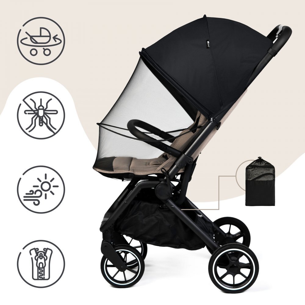 Sipo Plasa de insecte 2 in 1 cu parasolar inclus