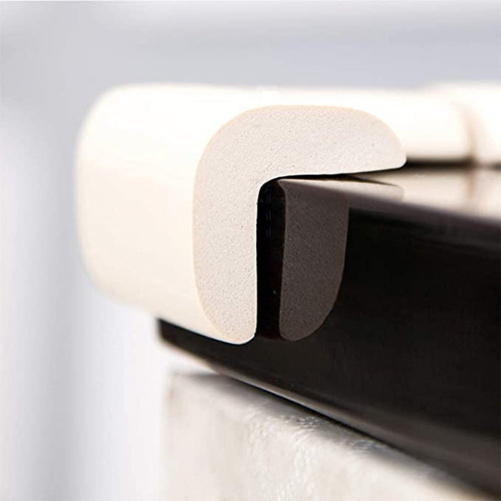 Sipo Rola protectie Baby Safety din spuma groasa pentru colturi mobilier 2 metri crem
