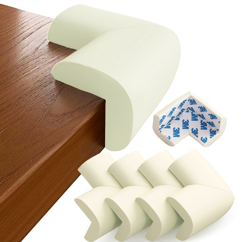 Sipo Set 4 aparatori moi Baby Safety pentru colturi crem