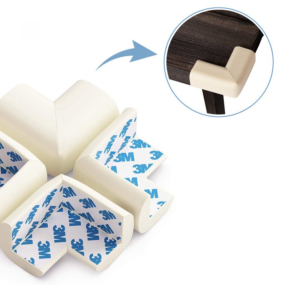 Sipo Set 4 aparatori moi Baby Safety pentru colturi crem