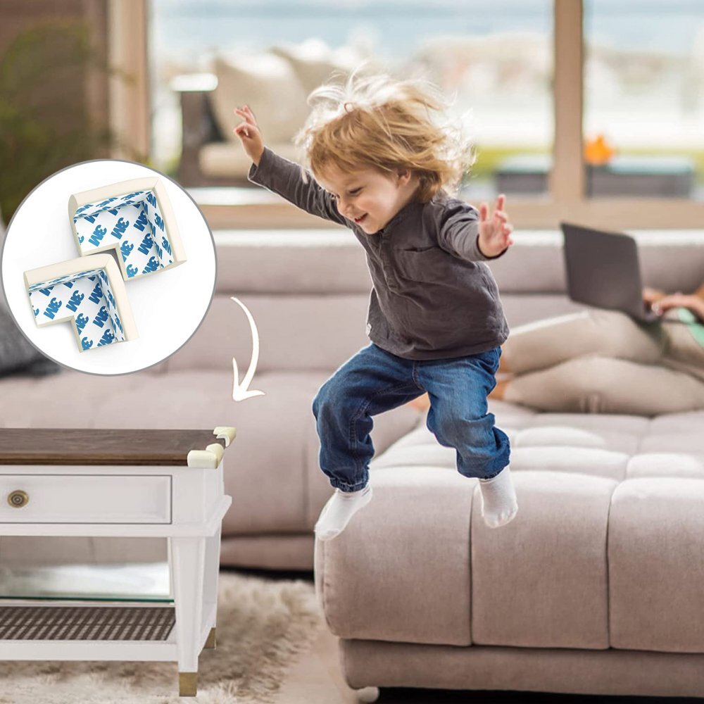 Sipo Set 4 aparatori moi Baby Safety pentru colturi crem