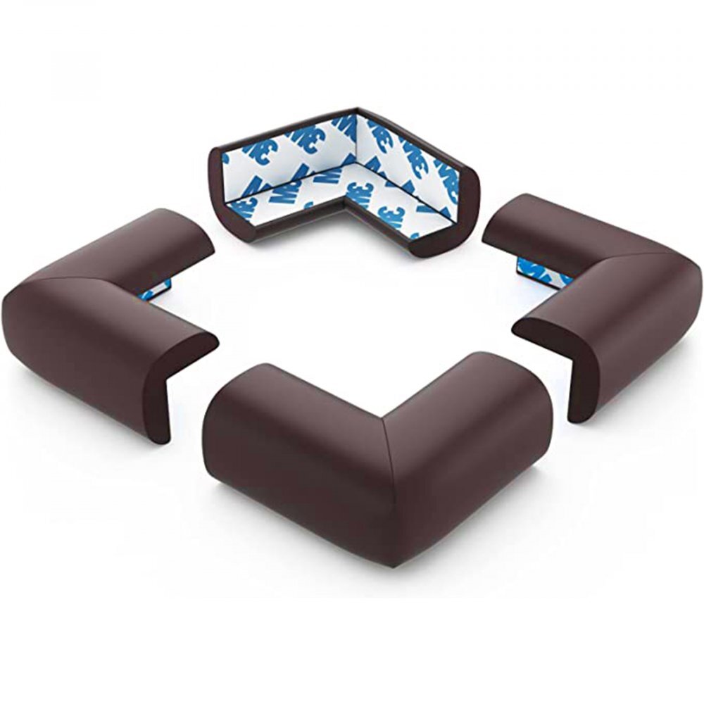 Sipo Set 4 aparatori moi Baby Safety pentru colturi maro
