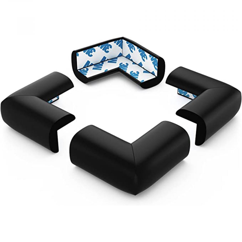 Sipo Set 4 aparatori moi Baby Safety pentru colturi negru