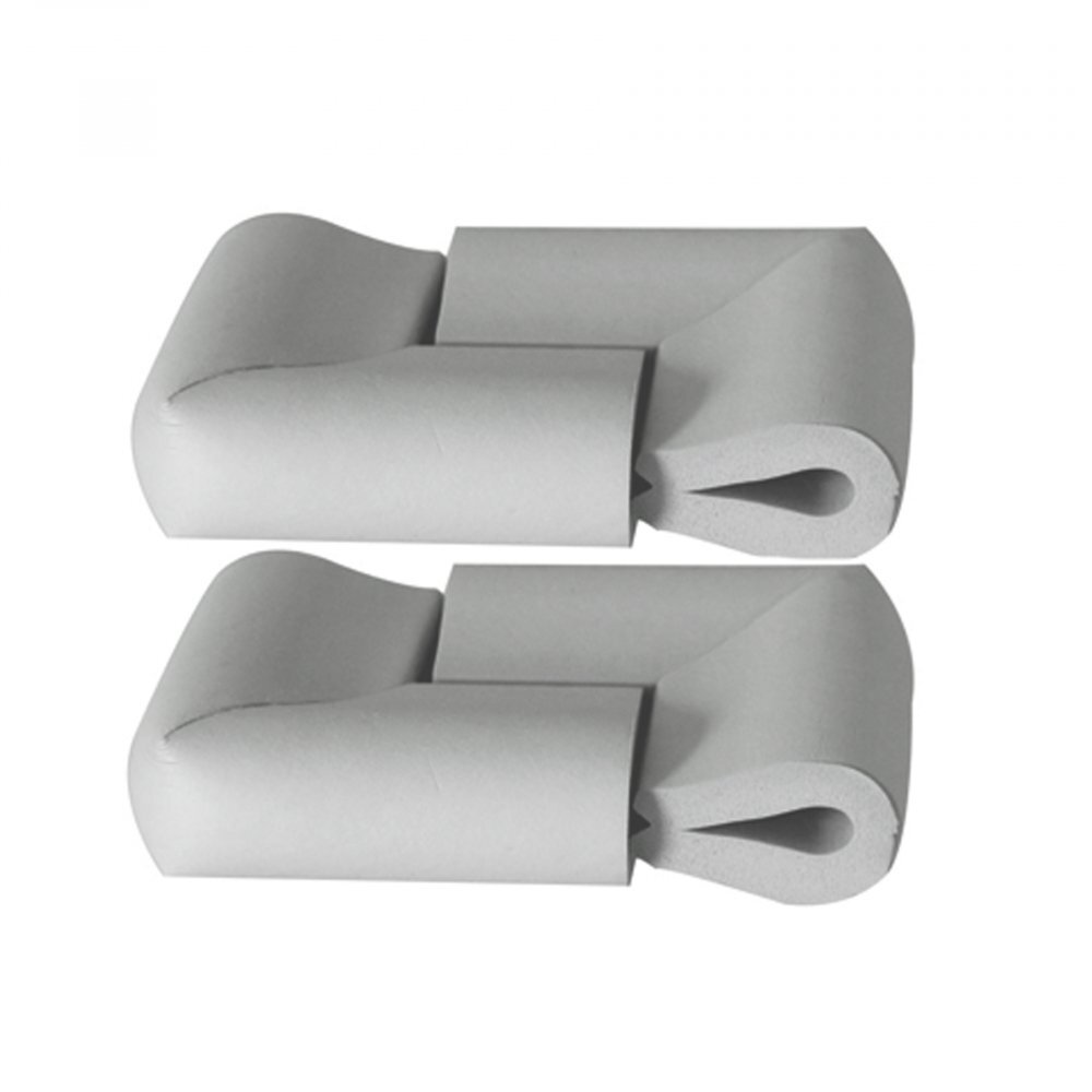 Sipo Set 4 aparatori moi Baby Safety pentru suprafetele de sticla ale mobilierului gri