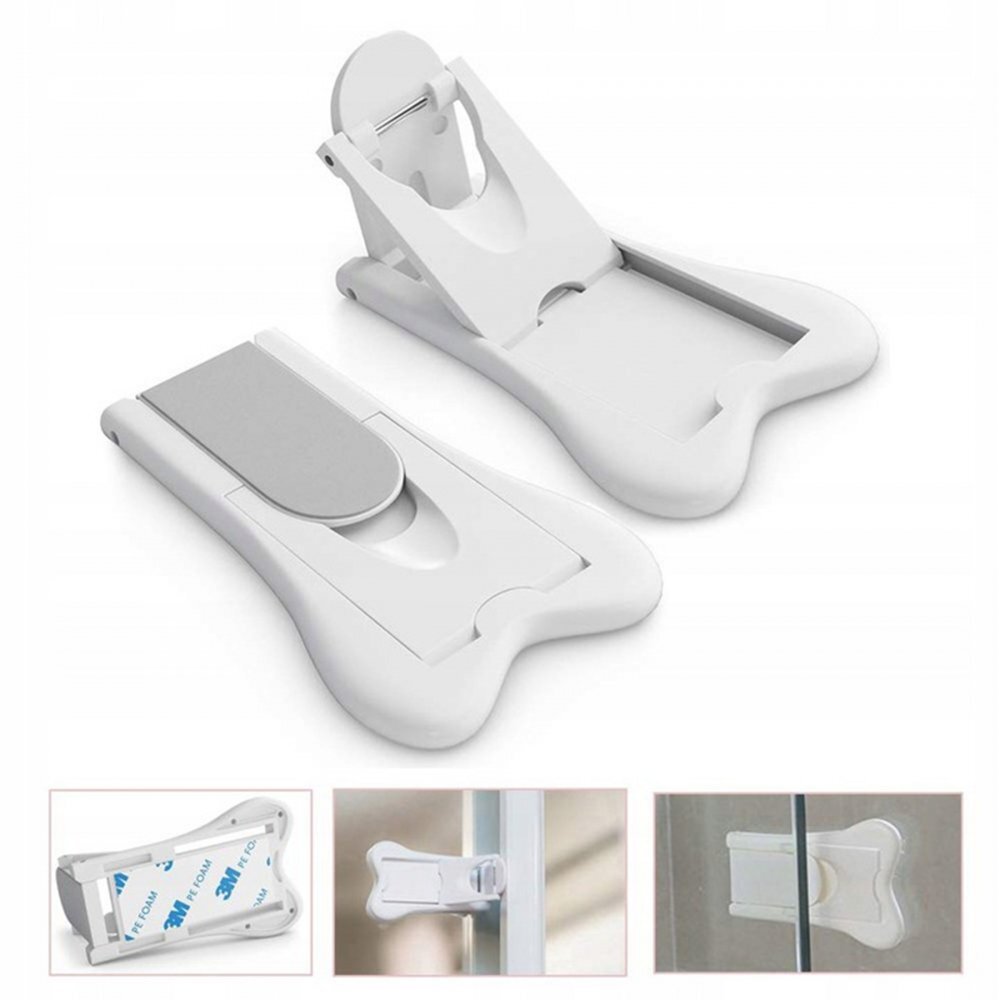 Sipo Sistem de siguranta Baby Safety pentru usile glisante pentru copii 2 bucati