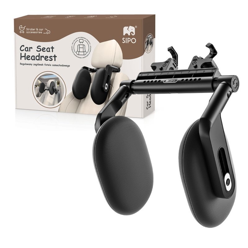 Sipo Tetiera auto reglabila pentru copii si adulti cu memory foam suport pentru cap