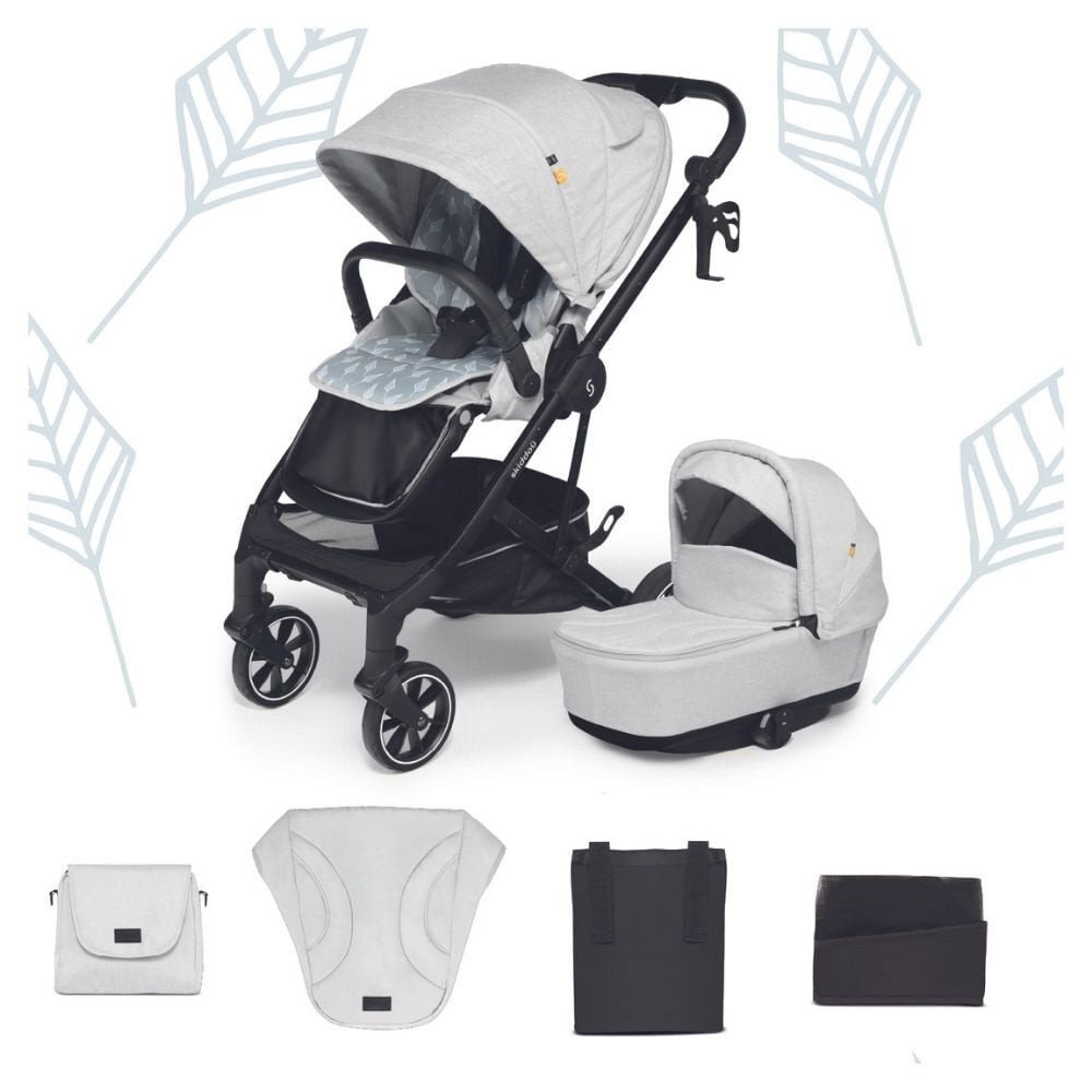 Skiddou Carucior 2 in 1 Moss Normandic Dream gri