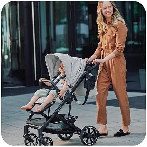 Skiddou Carucior 2 in 1 Moss Normandic Dream gri
