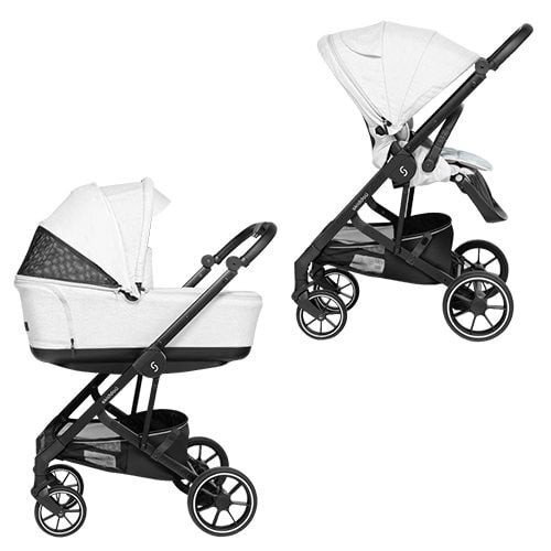 Skiddou Carucior 2 in 1 Moss Normandic Dream gri