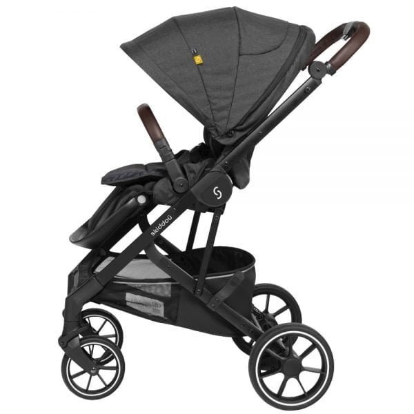 Skiddou Carucior 2 in 1 Moss Onyx negru
