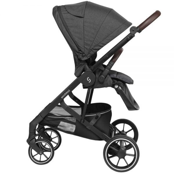 Skiddou Carucior 2 in 1 Moss Onyx negru