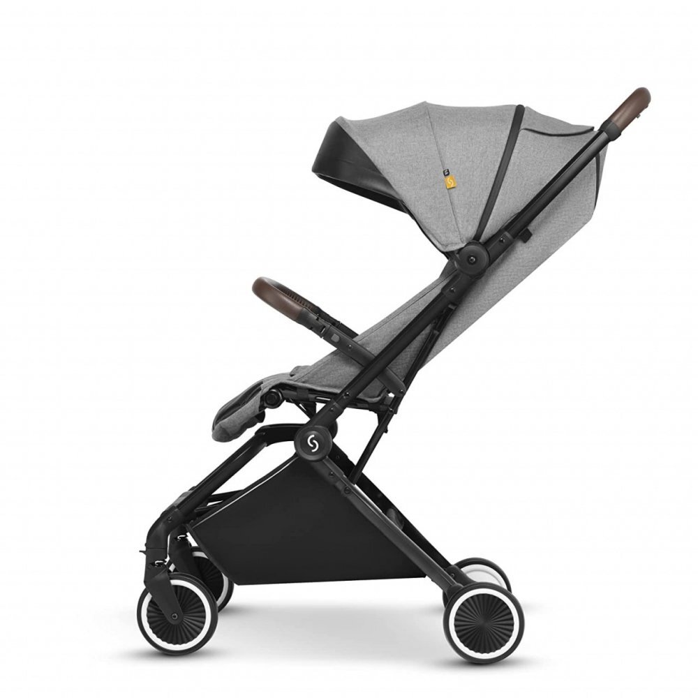 Skiddou Carucior sport pliabil ultracompact pentru calatorii Espoo+ Evening Shadow Gri inchis