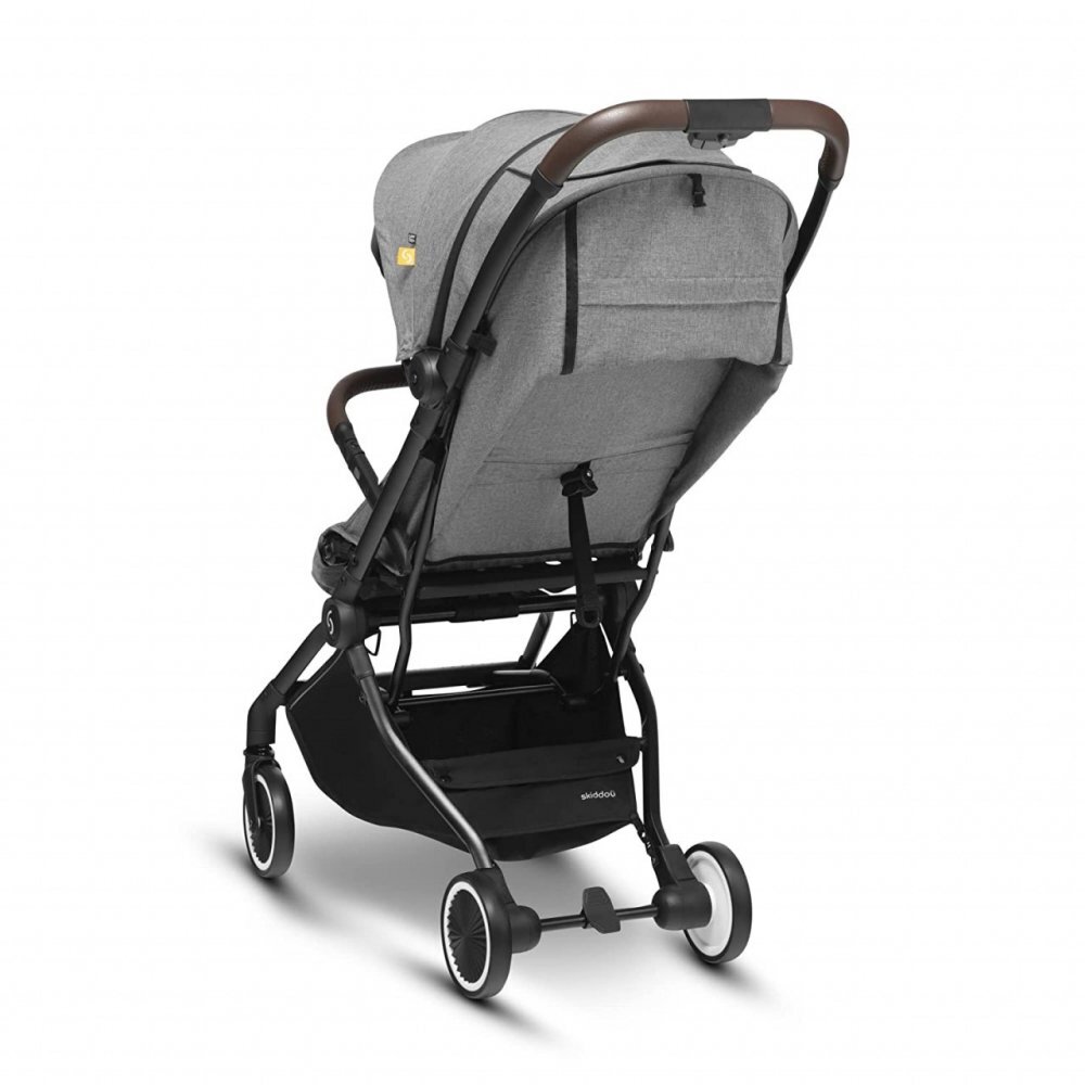 Skiddou Carucior sport pliabil ultracompact pentru calatorii Espoo+ Evening Shadow Gri inchis