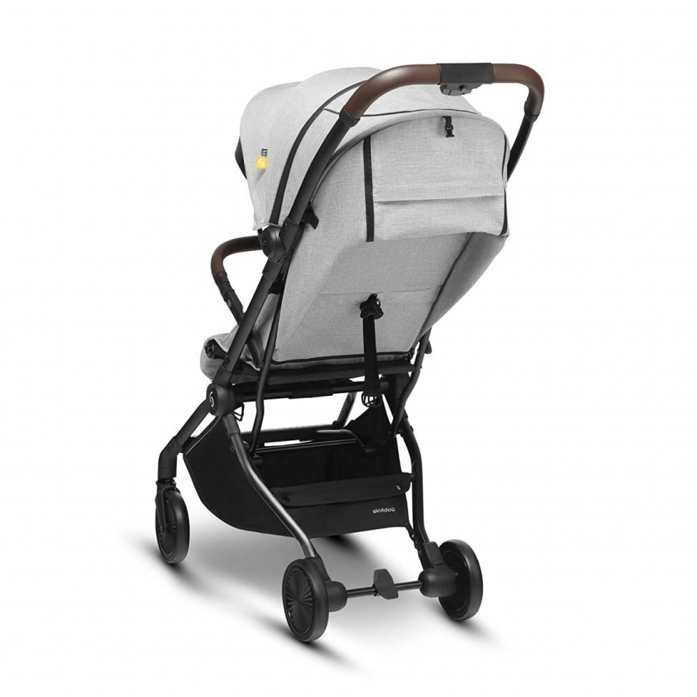 Skiddou Carucior sport pliabil ultracompact pentru calatorii Espoo+ Normandic Dream Gri