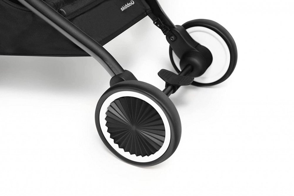 Skiddou Carucior sport pliabil ultracompact pentru calatorii Espoo+ Onyx Negru
