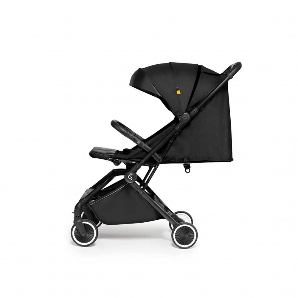 Skiddou Carucior sport pliabil ultracompact pentru calatorii Espoo+ Onyx Negru