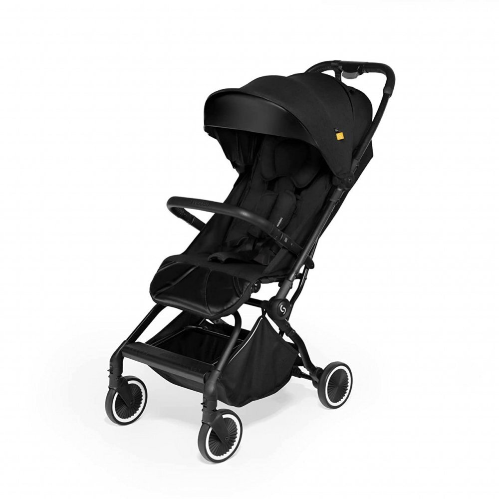 Skiddou Carucior sport pliabil ultracompact pentru calatorii Espoo+ Onyx Negru