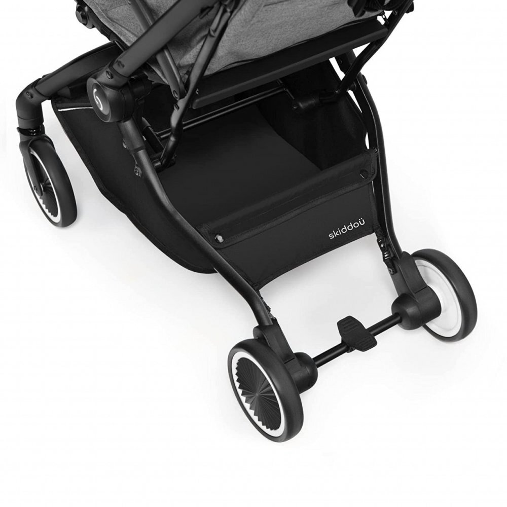 Skiddou Carucior sport pliabil ultracompact pentru calatorii Espoo+ Onyx Negru