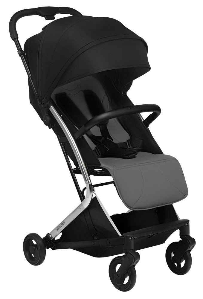 Skiddou Carucior sport pliabil ultracompact pentru calatorii Mikkeli Onyx Negru