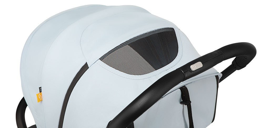 Skiddou Carucior sport pliabil ultracompact pentru calatorii Mikkeli Sky high Bleu