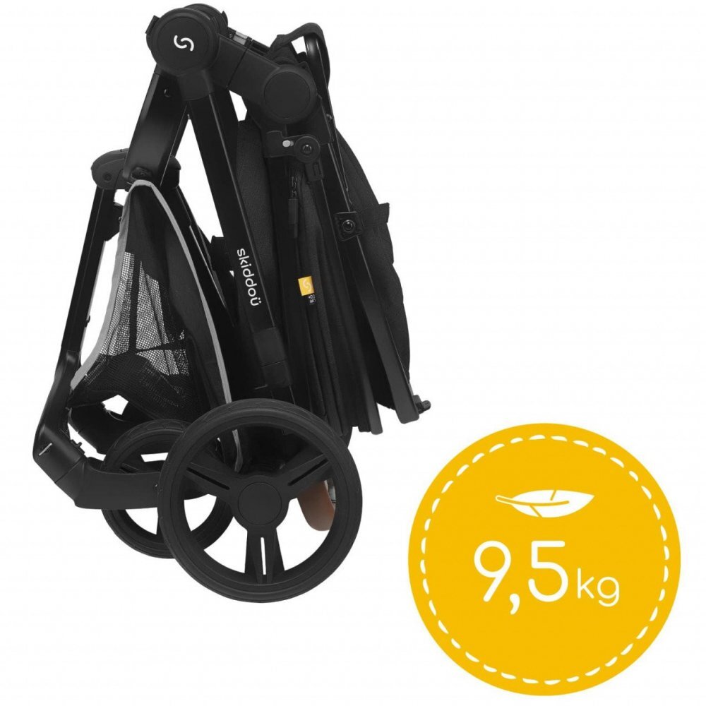 Skiddou Carucior transformabil 2 in 1 Nasjo Normandic Dream Gri
