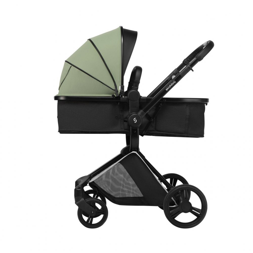 Skiddou Carucior transformabil 2 in 1 Nasjo Wild climber Verde