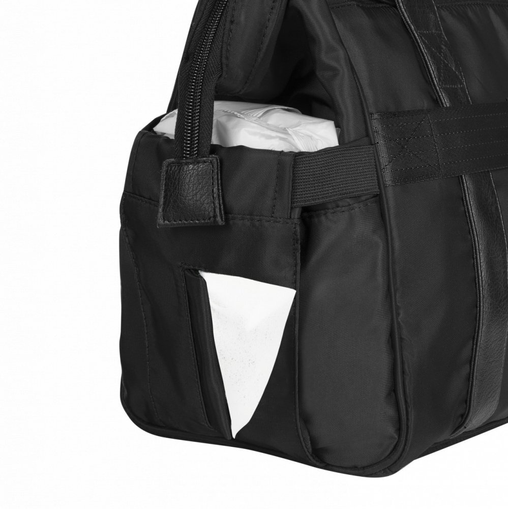 Skiddou Geanta multifunctionala pentru parinti Inger Onyx Negru