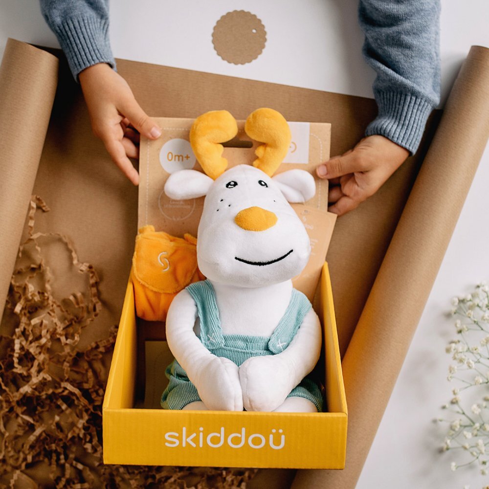 Skiddou Jucarie copii ren de plus 30 cm