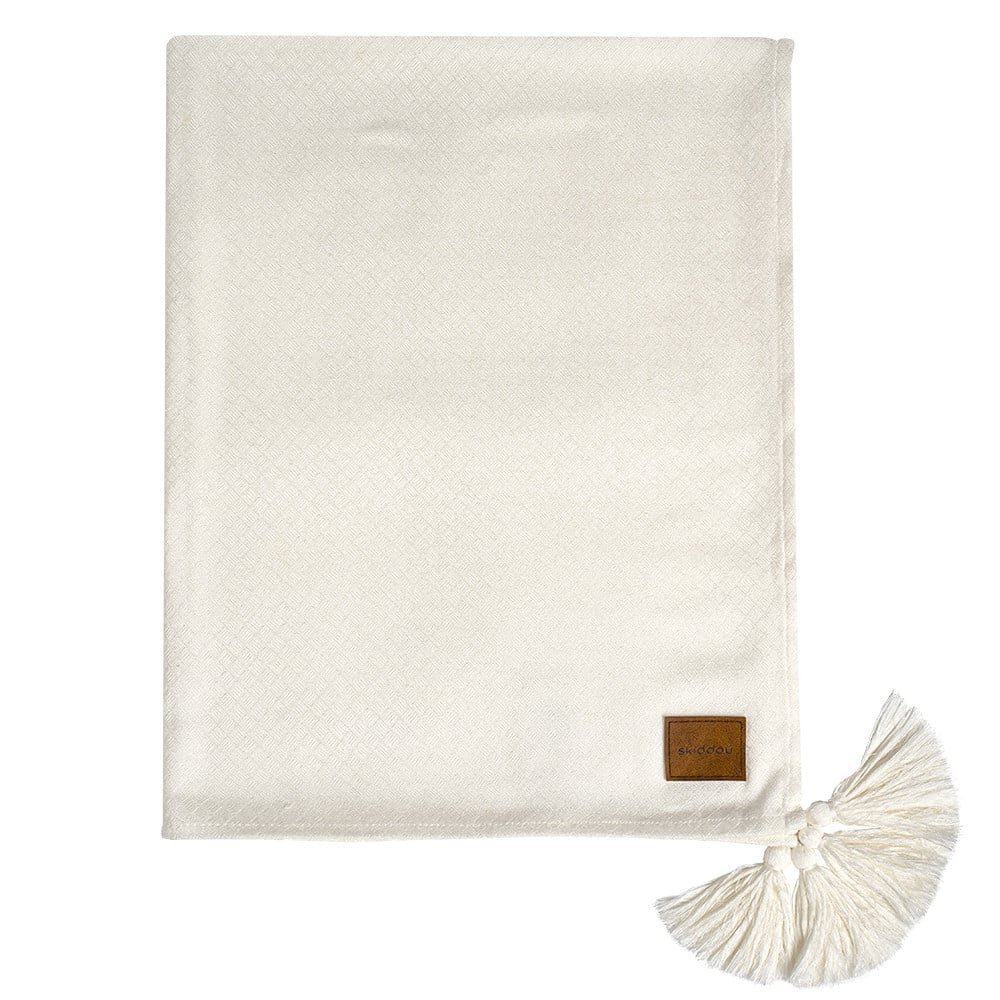Skiddou Paturica nou nascut Ane 100 vascoza de bambus 80x100cm crem