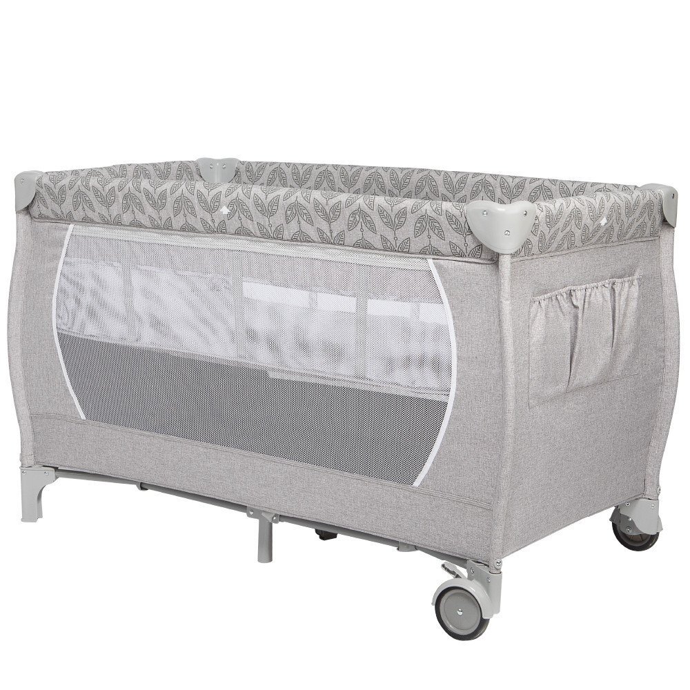 Skiddou Patut de calatorie pliabil Lunar Nomadic Dream Gri reglabil pe inaltime roti cu sistem de blocare si geanta transport