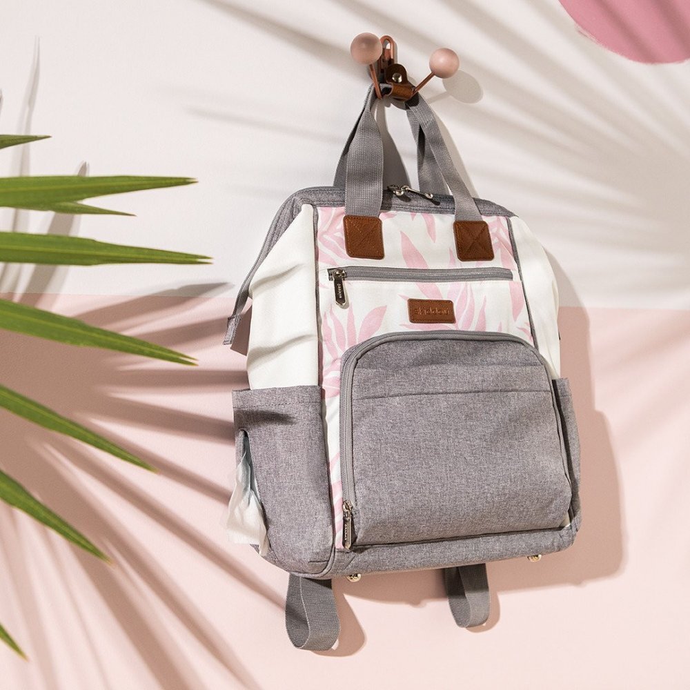 Skiddou Rucsac multifunctional mamici Astrid Keep pink Roz